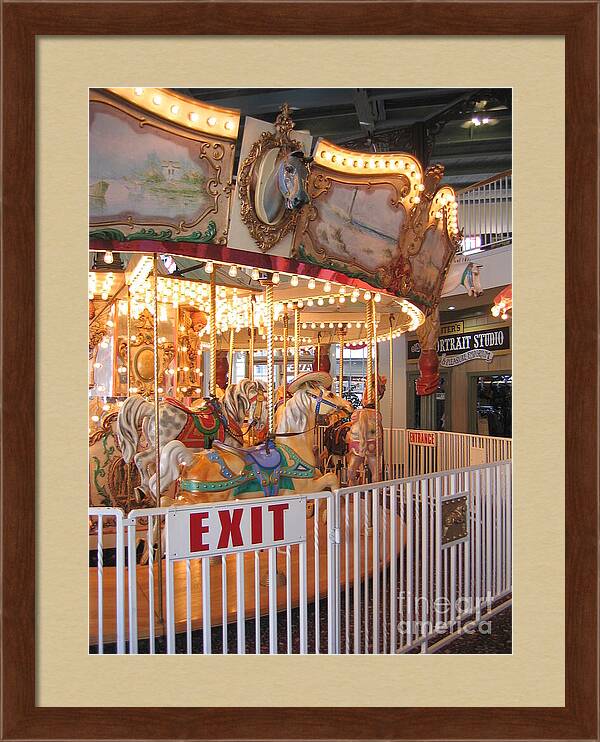 Cannery Row Carousel -  click to view or purchase.